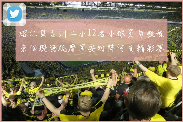 榕江县古州二小12名小球员与教练亲临现场观摩国安对阵河南精彩赛事